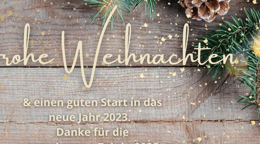 Weihnachten kommt immer so überraschend oder nicht?